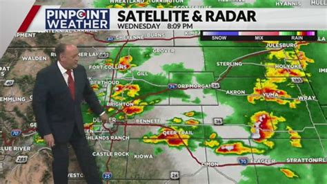 Denver weather: Hail, lightning move across the metro